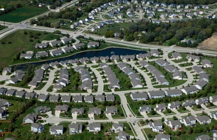 A residential development in west Des Moines, Iowa.