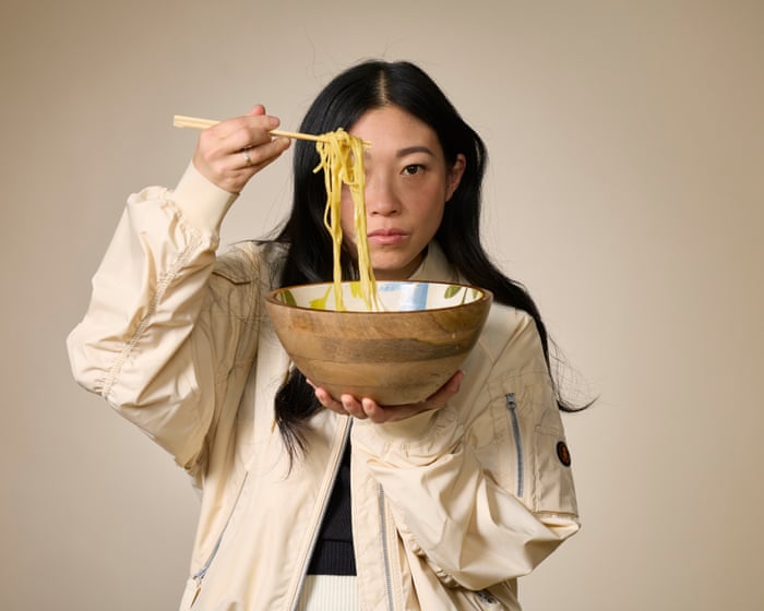 ‘I felt bad for my exes’: Awkwafina on making deeply personal TV – with her grandma