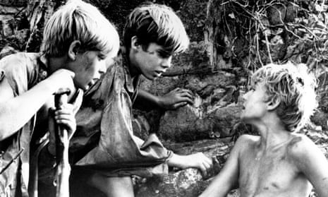 Feral vision … a still from the 1963 film adaptation of William Golding’s novel.