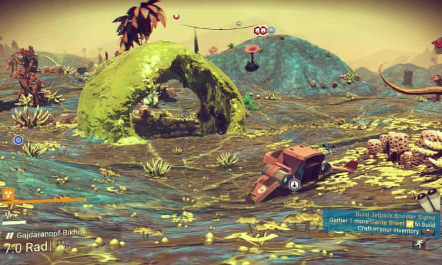 No Man S Sky Review Beautifully Crafted Galaxy With A Game Attached No Man S Sky The Guardian