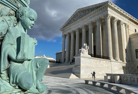 The supreme court in Washington DC. 