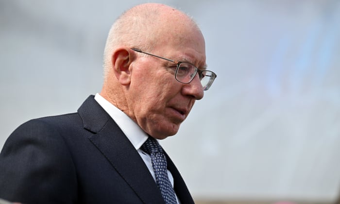 Governor general David Hurley.