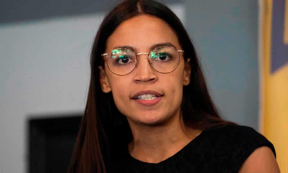 Democrat representative-elect Alexandria Ocasio-Cortez.