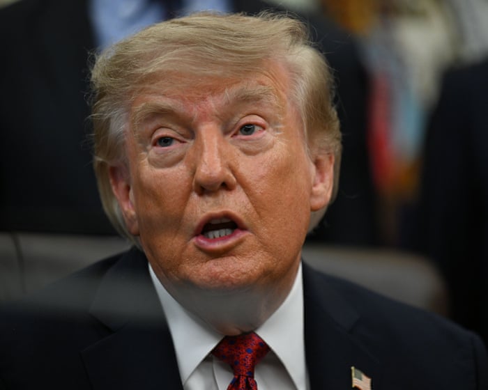 Trump suggests he is reviewing US support for UK over Falkland Islands
