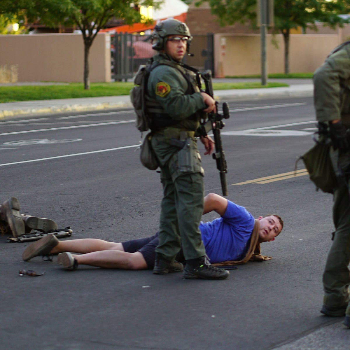 Armed Vigilantes Under Scrutiny After Statue Protester Shot In New