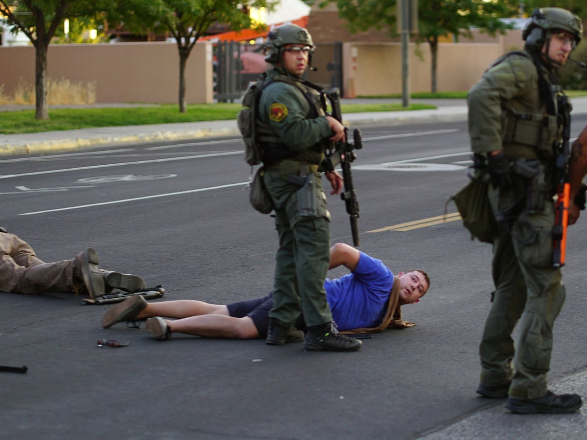 Armed Vigilantes Under Scrutiny After Statue Protester Shot In New