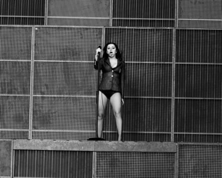 Charli xcx performs during her only UK festival appearance this summer