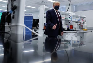 President trump visits the fujifilm diosynth biotechnologies innovation center in morrrisville, north carolina