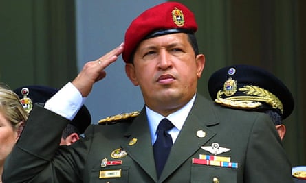 Venezuelan President Hugo Chávez.