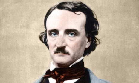 Edgar Allan Poe. Portrait of Edgar Allan Poe 1809-1849, American writer.