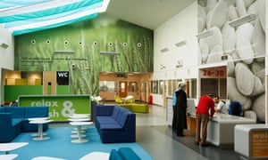 The education centre at Polmont young offender institution near Falkirk, Scotland