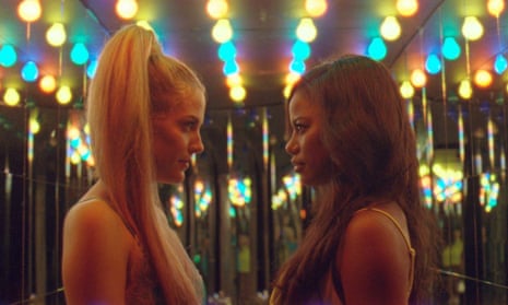 Riley Keough and Taylour Paige in Zola. It’s a bumpy ride but definitely one worth taking.