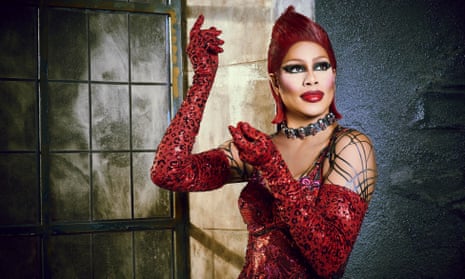 Laverne Cox as Dr Frank N Furter: not a target for hurled hotdogs.