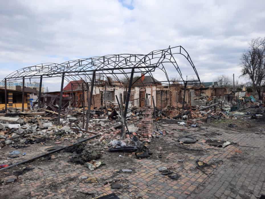 Garage at 32 Vokzal’na Street, Bucha Ukraine