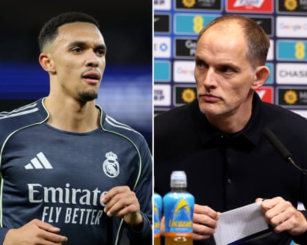 Trent Alexander-Arnold and Thomas Tuchel