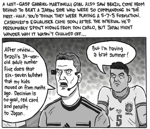 David Squires on ... Germany, the Netherlands and Uruguay making World Cup exits., panel 6
