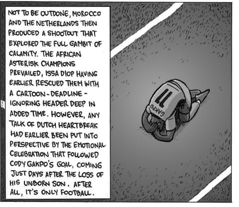 David Squires on ... Germany, the Netherlands and Uruguay making World Cup exits., panel 8