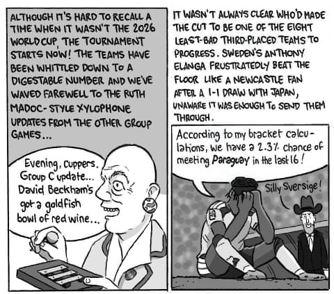 David Squires on ... Germany, the Netherlands and Uruguay making World Cup exits., panel 1