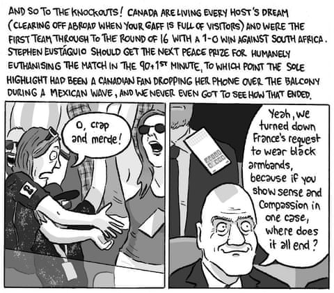 David Squires on ... Germany, the Netherlands and Uruguay making World Cup exits., panel 5