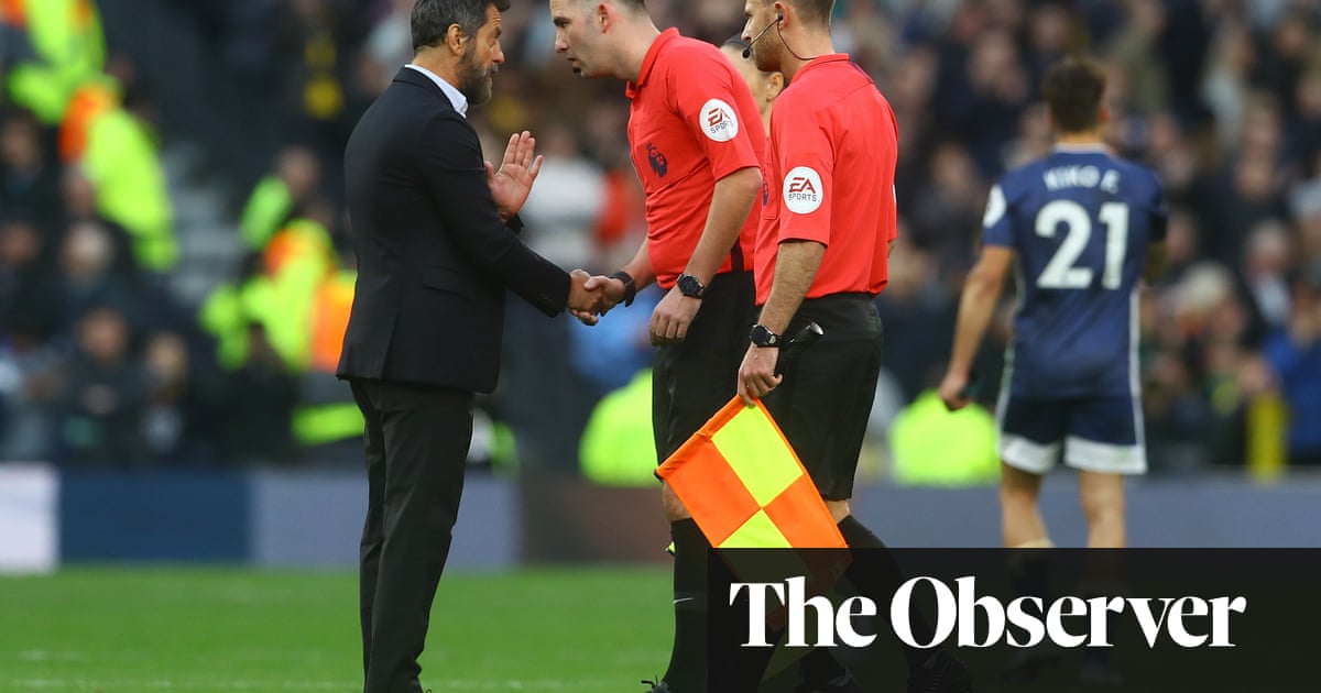 ‘I thought VAR was supposed to help,’ fumes Quique Sánchez Flores