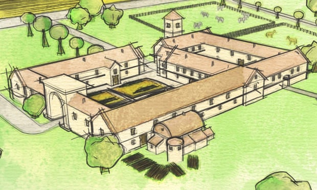 Barn conversion leads to amazing find of palatial Roman villa