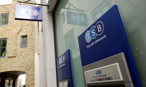 A branch of TSB bank in London.