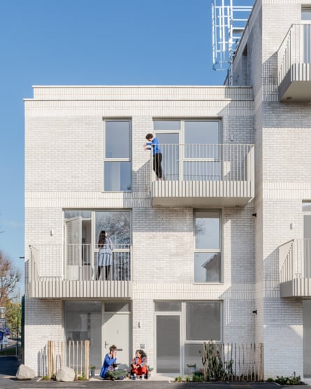 Light and openness … residents in Citizens House.