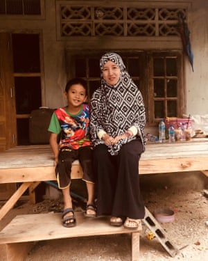 Amal Lateh, pictured with her son Mushin, was forced at 15 to marry a relative ten years older.