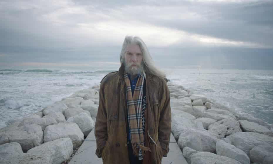 Andrésen en el Lido de Venecia.