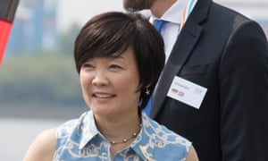 akie japan trump abe g20 english shinzo wife lady pretend speak snub did sat minister prime dinner during next