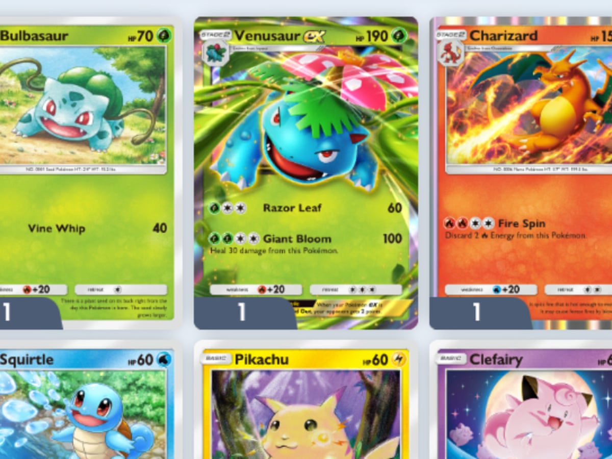 At 36 years old, I am once again obsessed with Pokmon cards this time on my phone | Pokmon | The Guardian At 36 years old, I am once again obsessed with Pokmon cards this time on my phone | Pokmon | The Guardian