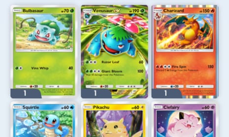 At 36 years old, I am once again obsessed with Pokmon cards this time on my phone | Pokmon | The Guardian At 36 years old, I am once again obsessed with Pokmon cards this time on my phone | Pokmon | The Guardian