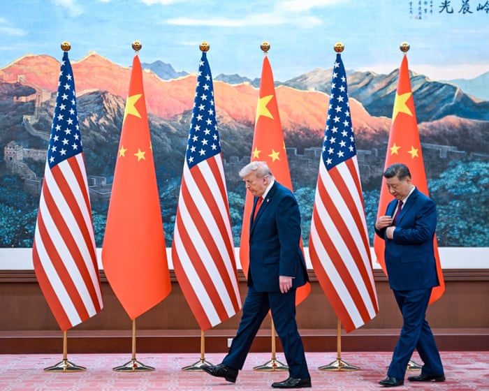 Pomp, pageantry but precious little to show for Trump’s Beijing excursion