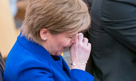 And it’s goodbye from her: an emotional Nicola Sturgeon quits the stage | John Crace