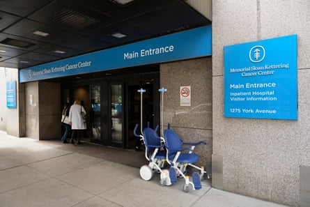 Memorial Sloan Kettering Cancer Center entrance
