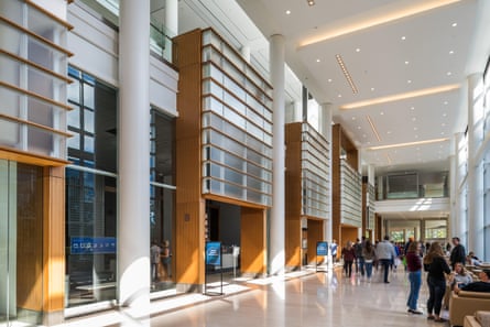 inside of a office building