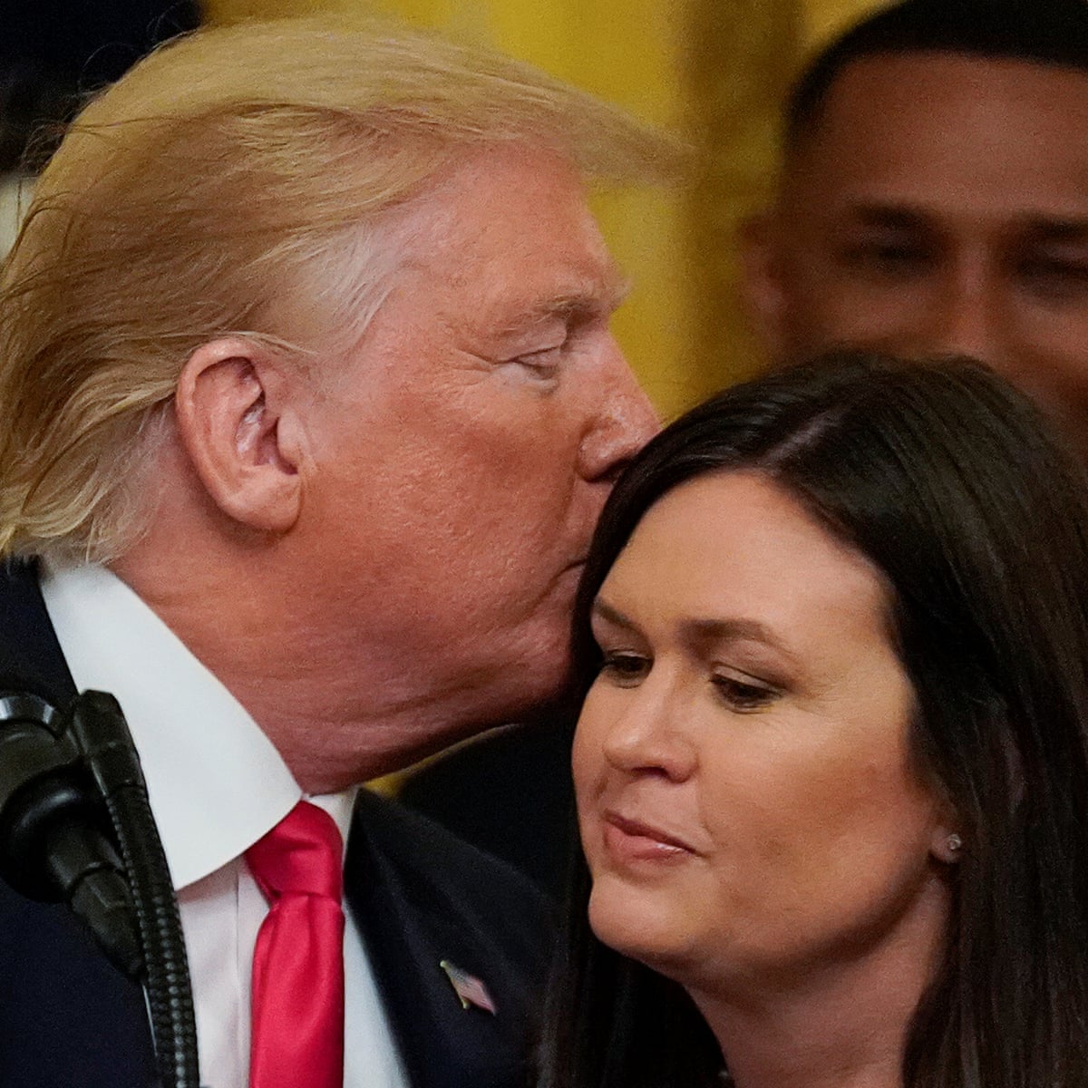 Sarah Sanders Tenure As Press Secretary Ended Long Before Her Exit Us News The Guardian