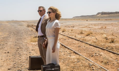 Daniel Craig and Lea Seydoux in Morocco, one of five known locations used to film Spectre.
