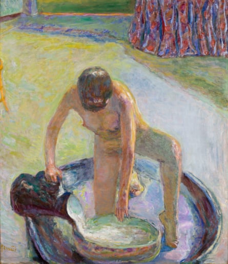 Nude Crouching in the Tub, 1918