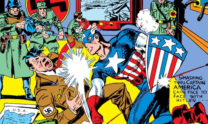 Captain America Has Gone From Punching Hitler To Fascist