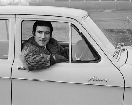 Ian Crawford in January 1968 during Peterborough United’s doomed season in the Third Division.