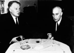 Anatoly Lavrentiev and Mohammad Mosaddeq