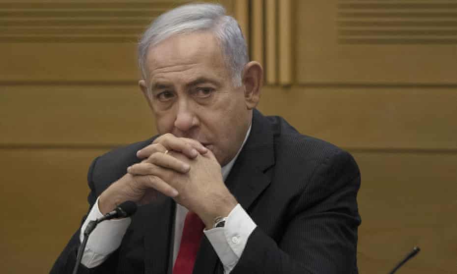 Benjamin Netanyahu at the Knesset in Jerusalem, in June 2021