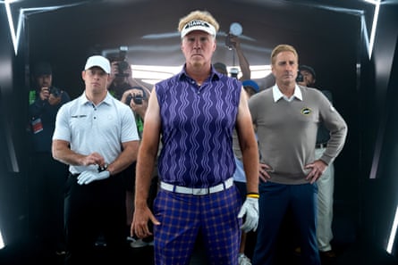 Jimmy Tatro as Lance, Will Ferrell as Lonnie Hawkins and Luke Wilson as Golden Fisk in The Hawk.