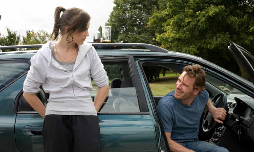 Katie Jarvis and Michael Fassbender in Fish Tank.