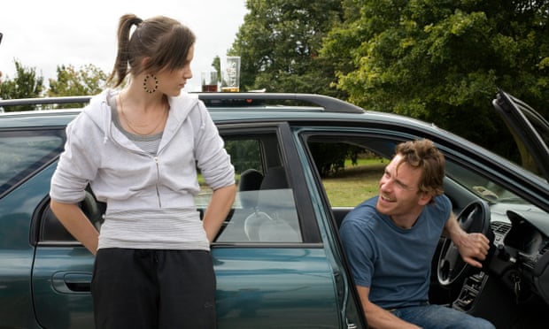 Katie Jarvis and Michael Fassbender in Fish Tank.