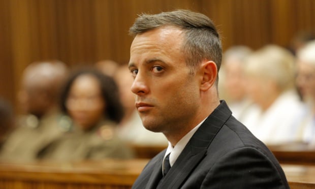 Oscar Pistorius in court in Pretoria, South Africa in 2016.