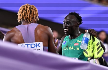 Noah Lyles and Gout Gout