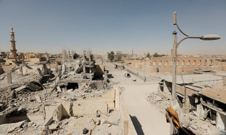 Raqqa, Syria, one of Isis’s centres of power