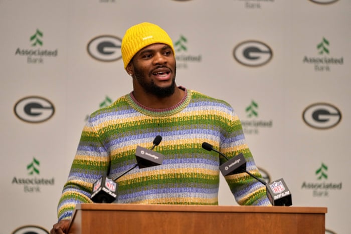 Micah Parsons relishes fresh start in Green Bay after 'hardest four months of my life' | Green Bay Packers | The Guardian